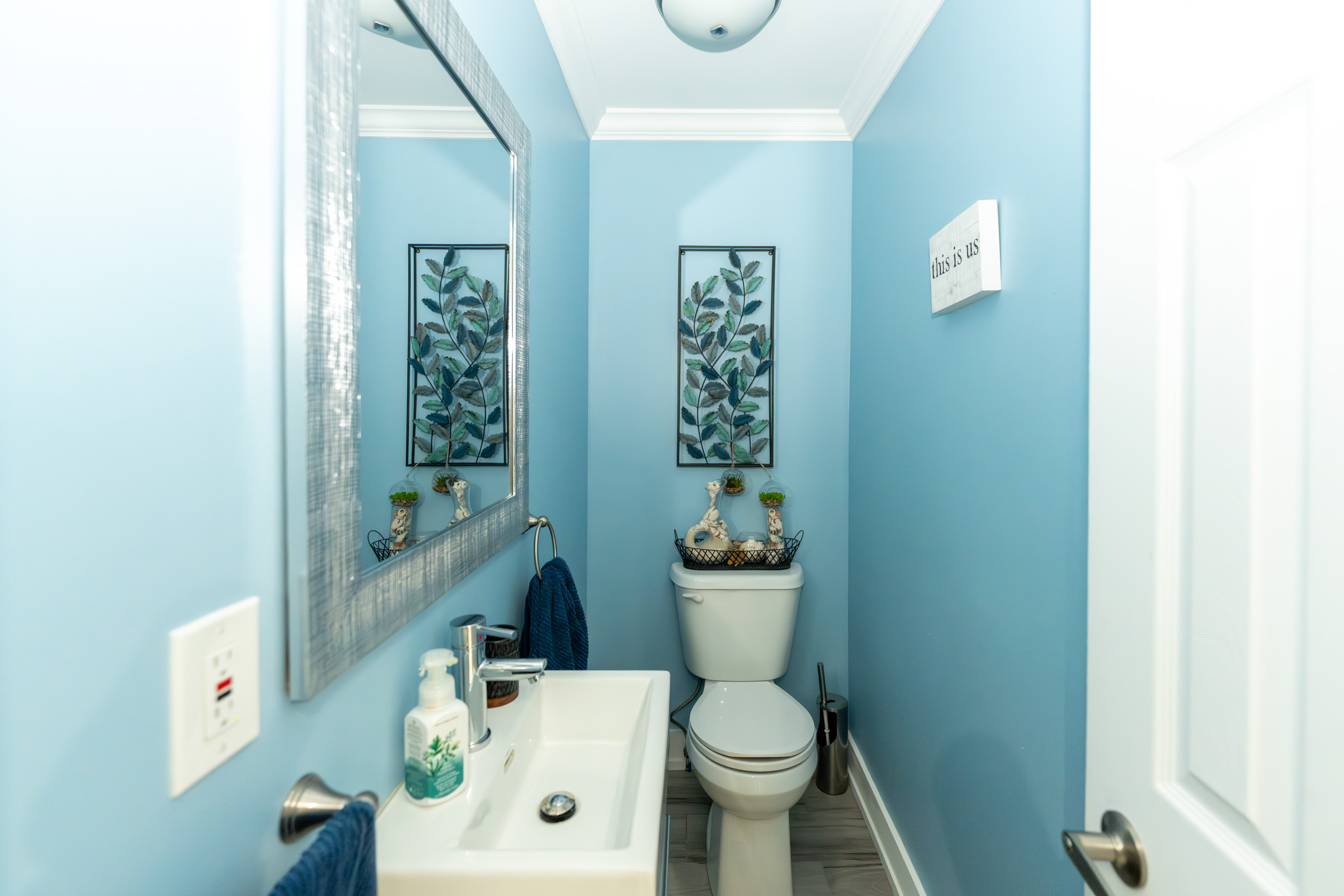 Main floor 2 piece washroom