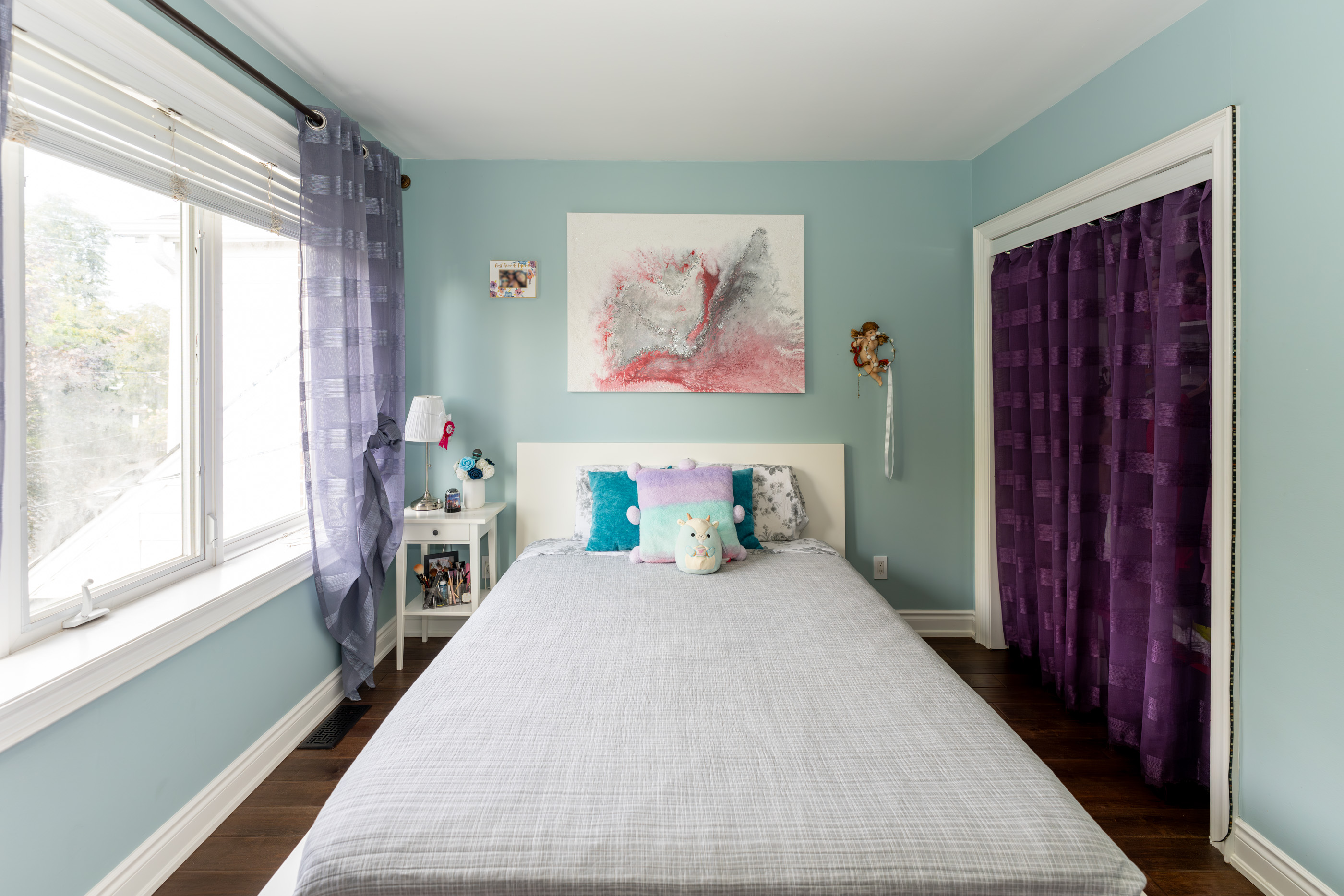 Spacious bedrooms