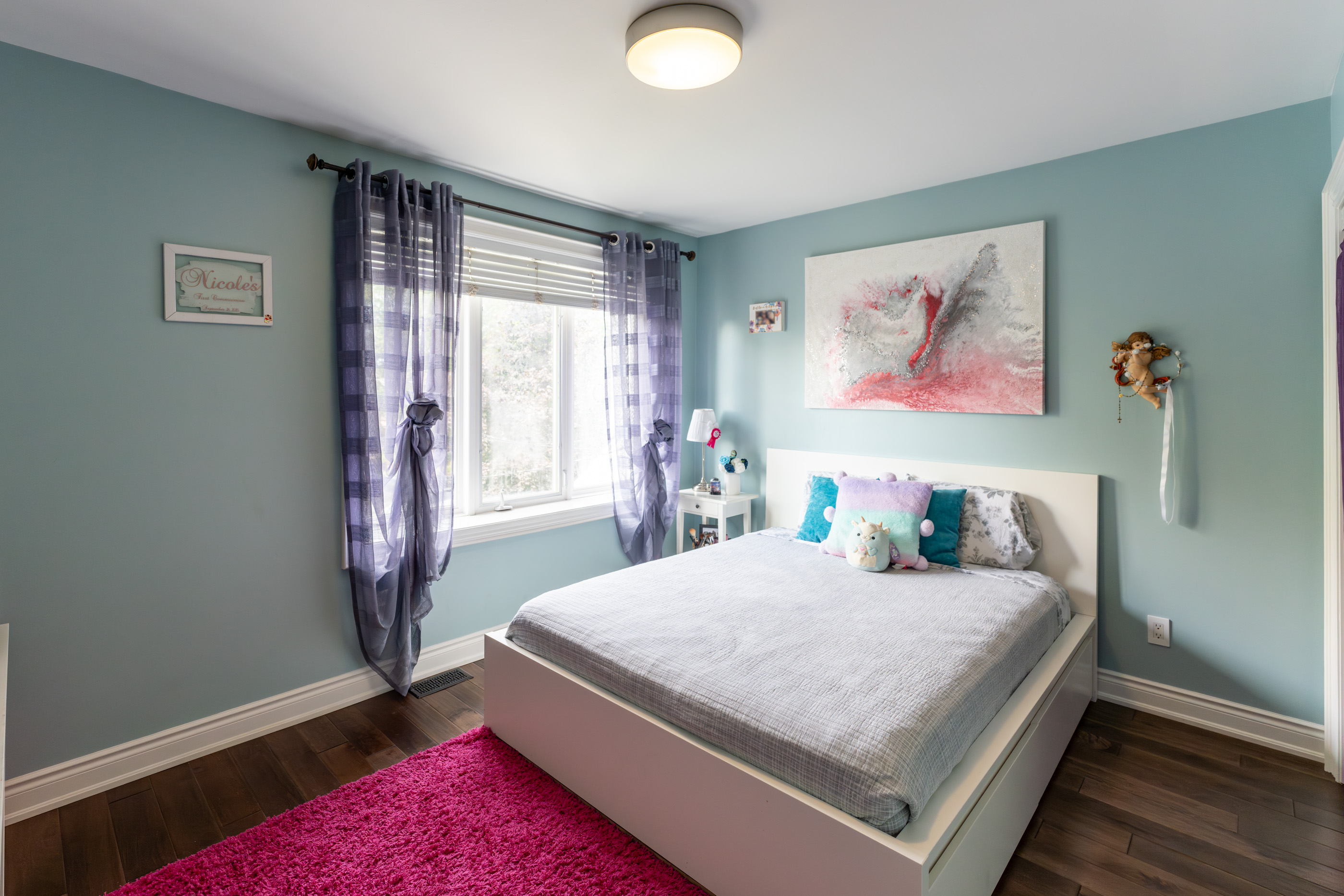 Closets in every bedroom