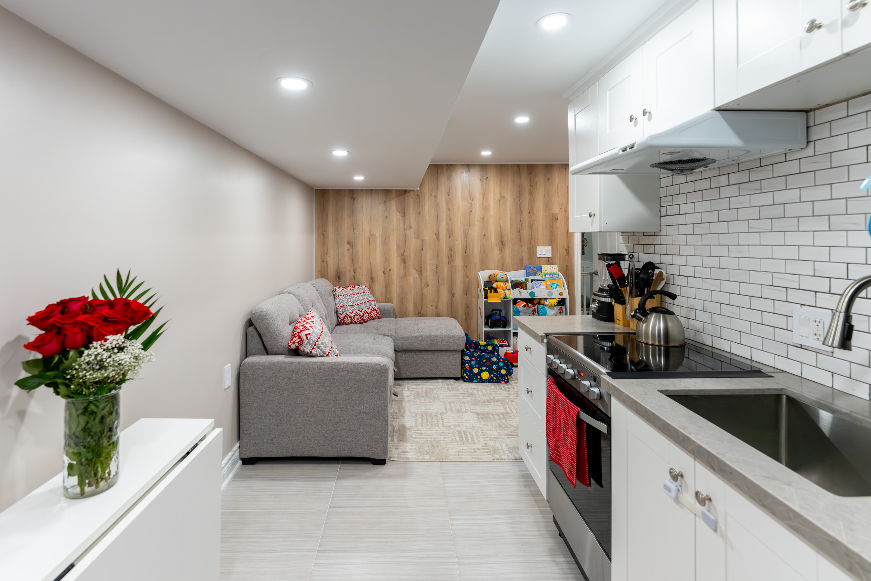 Two kitchens
